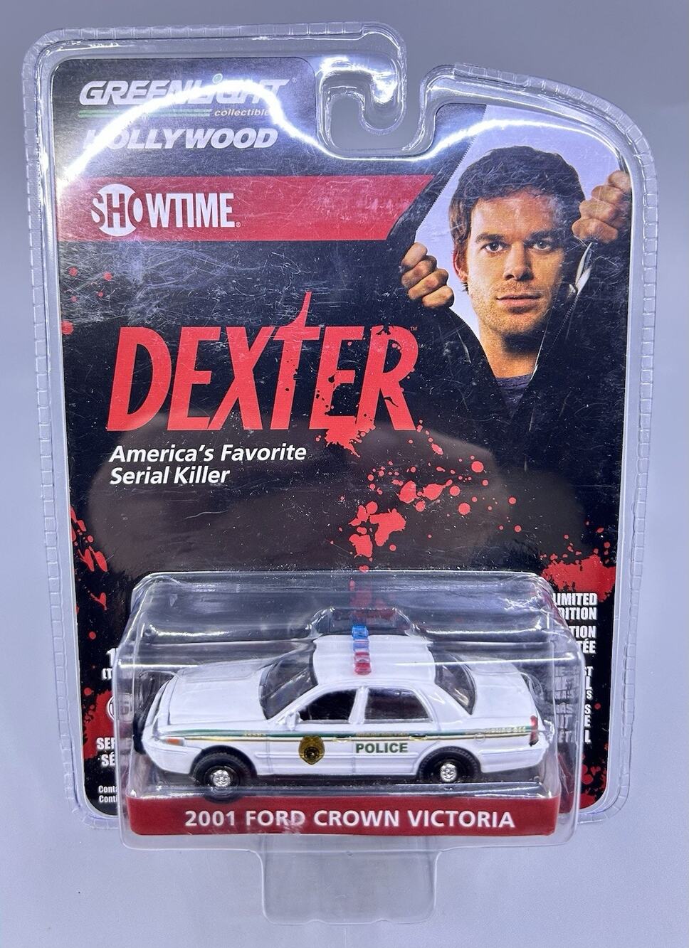 Greenlight Collectibles DEXTER 2001 Ford Crown Victoria Hollywood Diecast 1:64